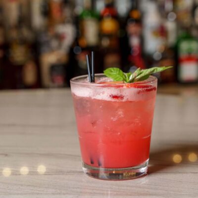 Strawberry Gin Cooler