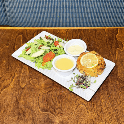 Crab Cake Short Plate